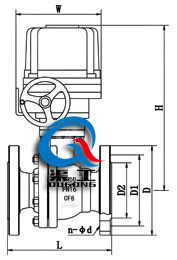 電動調節(jié)球閥(配HQ執(zhí)行器)