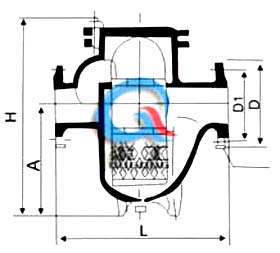 U型過濾器結(jié)構(gòu)圖